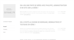 Desktop Screenshot of cccl-guyane.fr