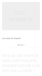 Mobile Screenshot of cccl-guyane.fr
